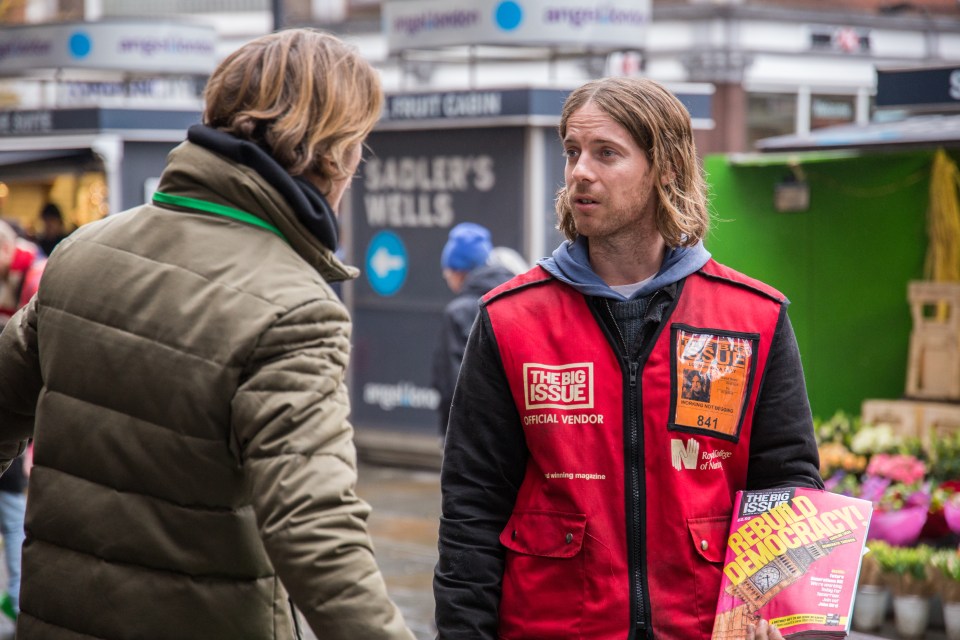 Luke Treadaway in A Christmas Gift From Bob