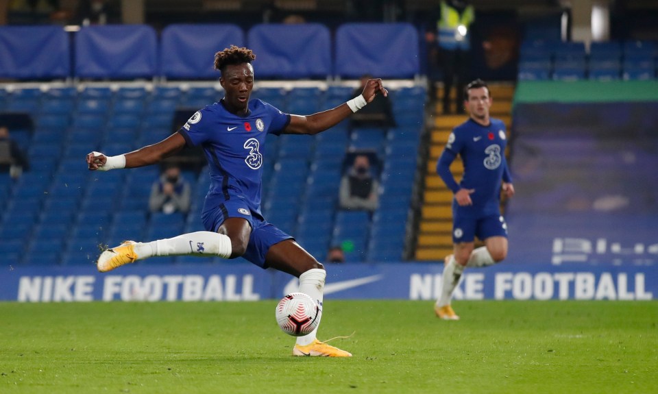 Tammy Abraham finished well for Chelsea's equaliser