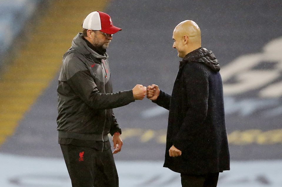 Jurgen Klopp and Pep Guardiola both want the five subs rule reintroduced