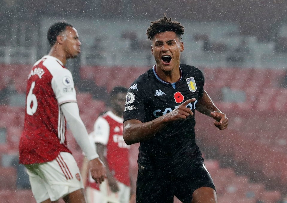 Ollie Watkins scored twice as Aston Villa beat Arsenal 3-0 at the Emirates