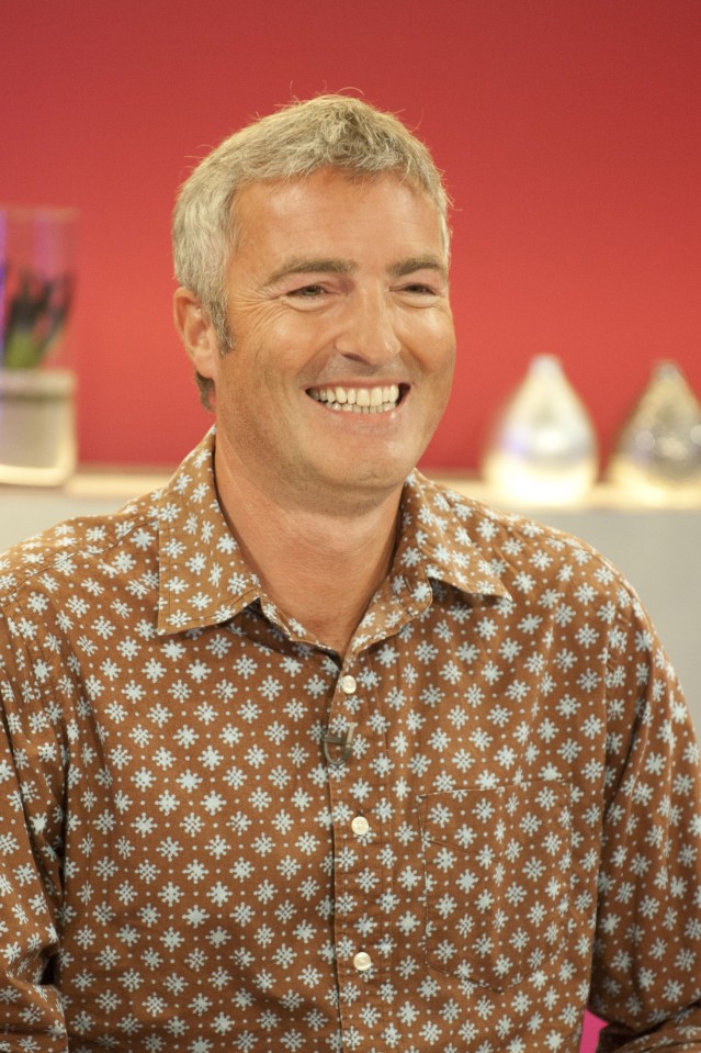 Nick Berry looked like a silver fox when he appeared on Lorraine in 2011