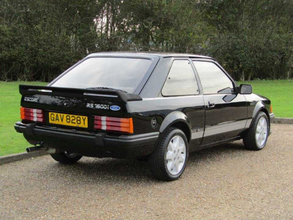 The vintage RS1600i cost £6,700 new in 1983