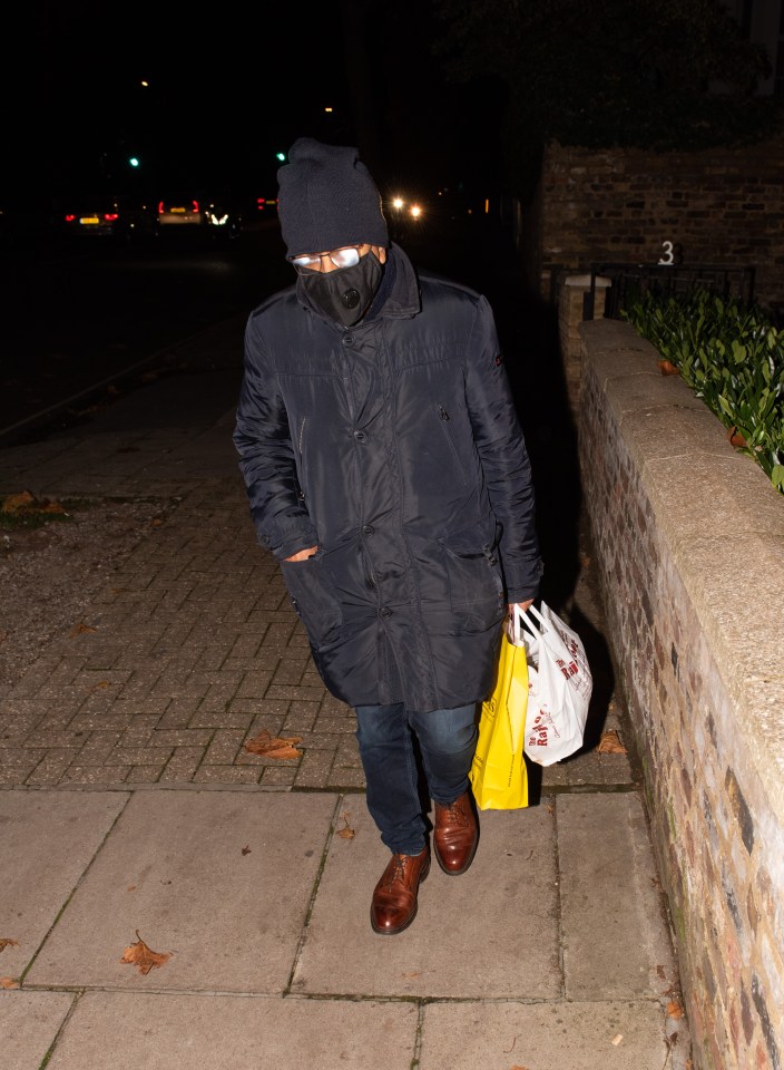 Bashir has not yet commented — but he was pictured popping out for a takeaway on Friday evening