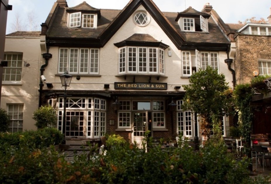 The upmarket boozer in Highgate, North London, is a popular haunt for celebrities including Kate Moss and Jude Law