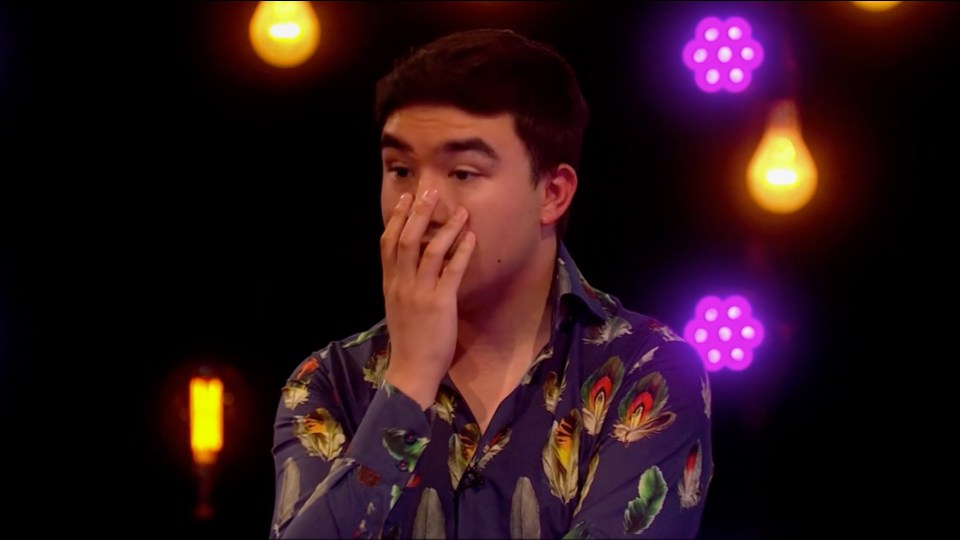 Brian upon seeing naked women for the first time - he was quite overcome