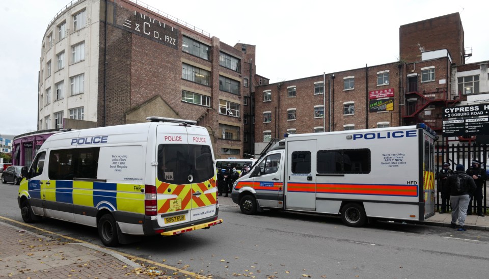 Officers turned up twice at the gym