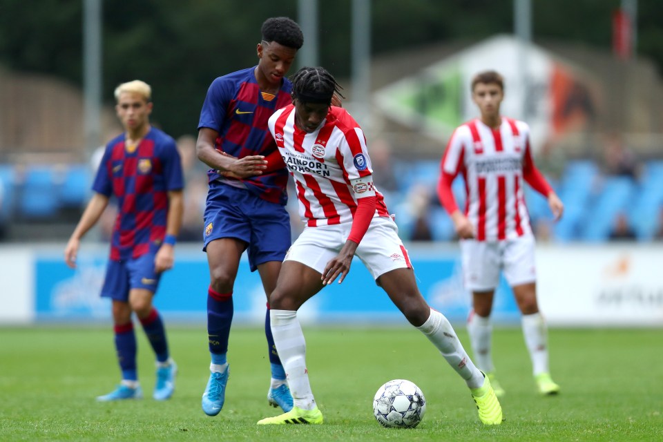 Balde has been promoted to Barcelona’s first team by boss Ronald Koeman