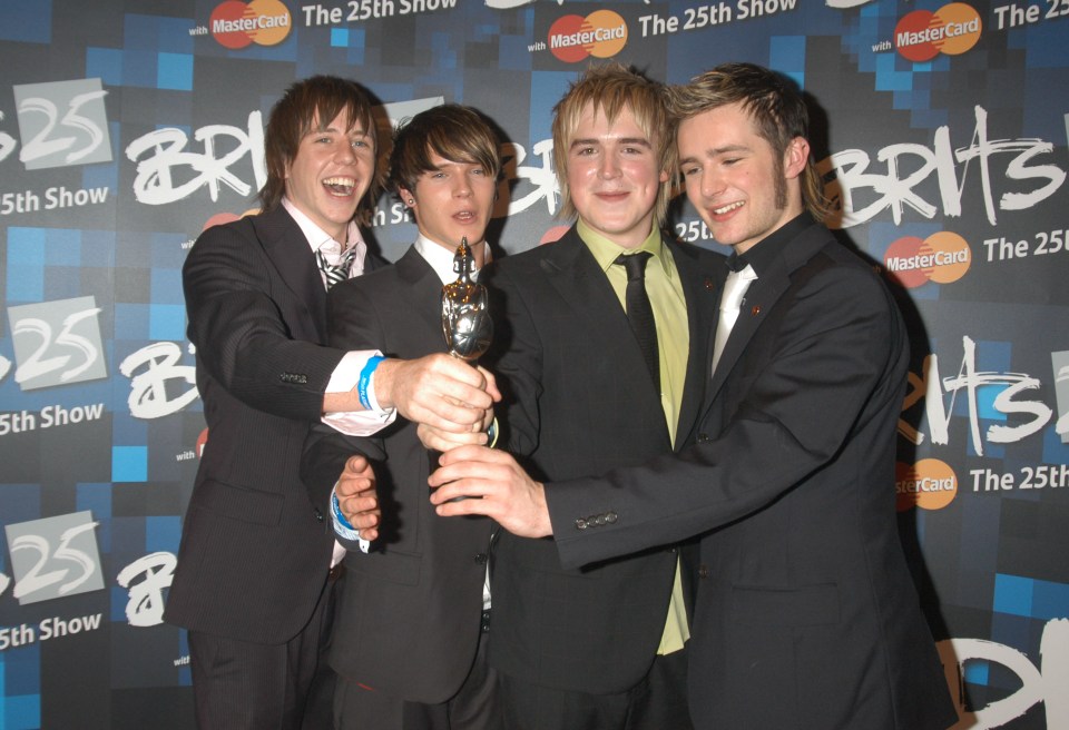 McFly's most disastrous style moment at the 2005 Brit Awards