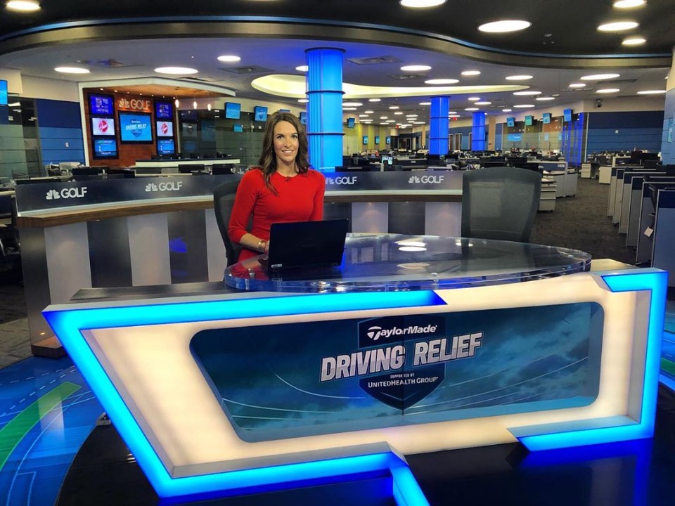 Cara Banks is covering the Masters for Sky Sports this week