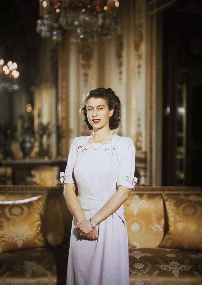 Queen Elizabeth in 1947