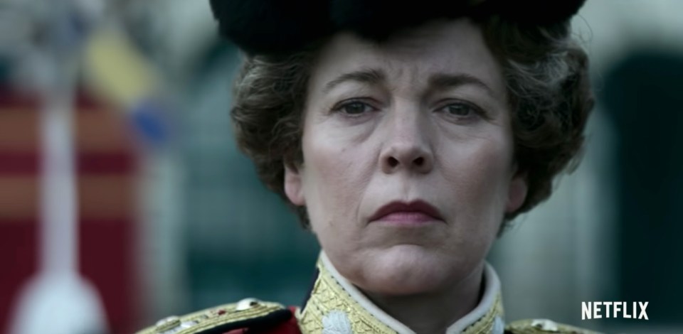 Gillian stars alongside Olivia Colman as The Queen