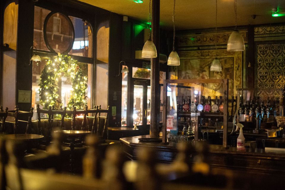 A closed pub in Shoreditch, London