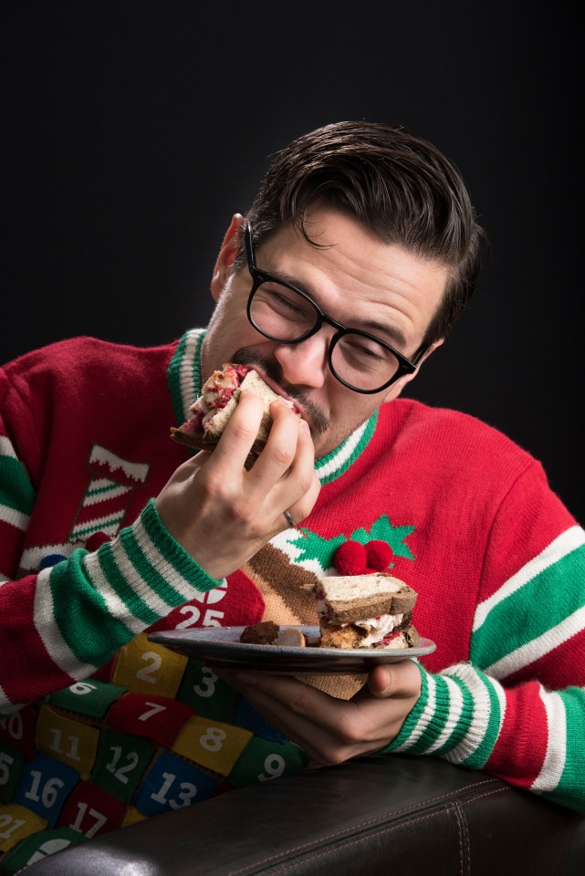 We taste test Christmas sandwiches and list calories for each