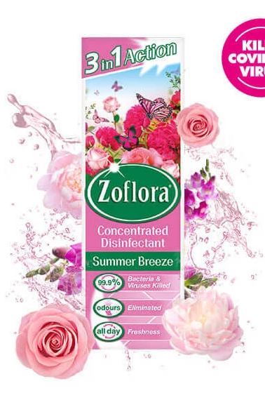 Zoflora is a popular scented disinfectant with Mrs Hinch using it regularly throughout her home