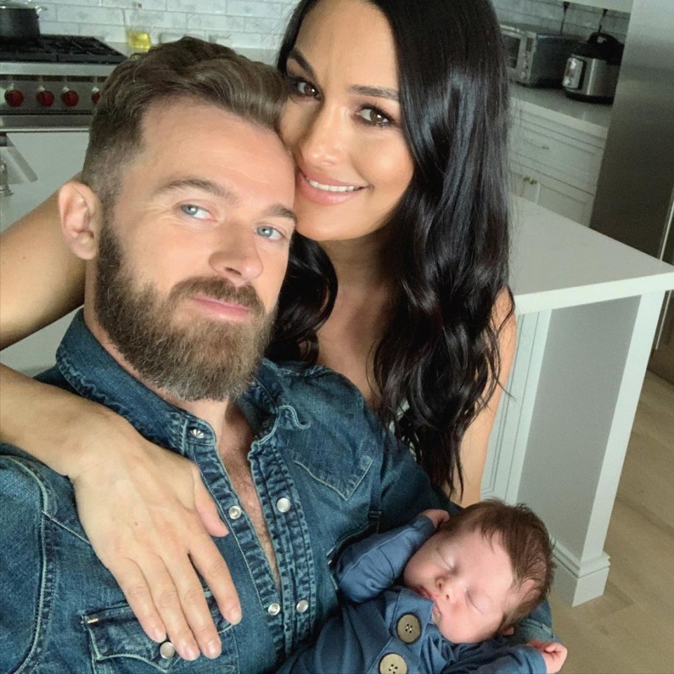 Nikki and fiance Artem Chigvintsev welcomed Matteo into the world in July