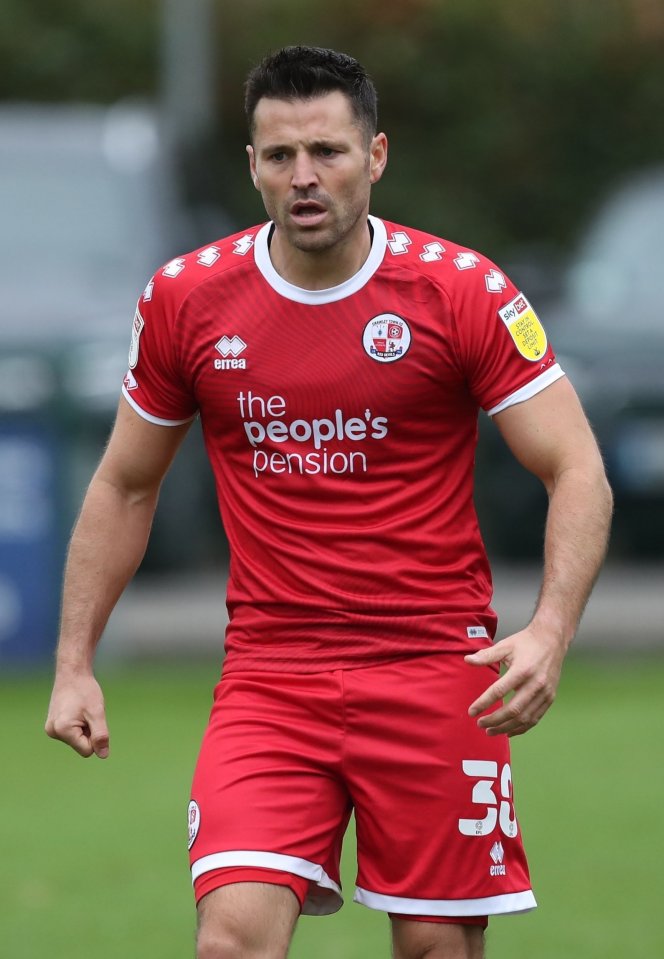 TV presenter Mark Wright has played down the chances of heading back to full-time football but turned out for Crawley in a friendly with Reading