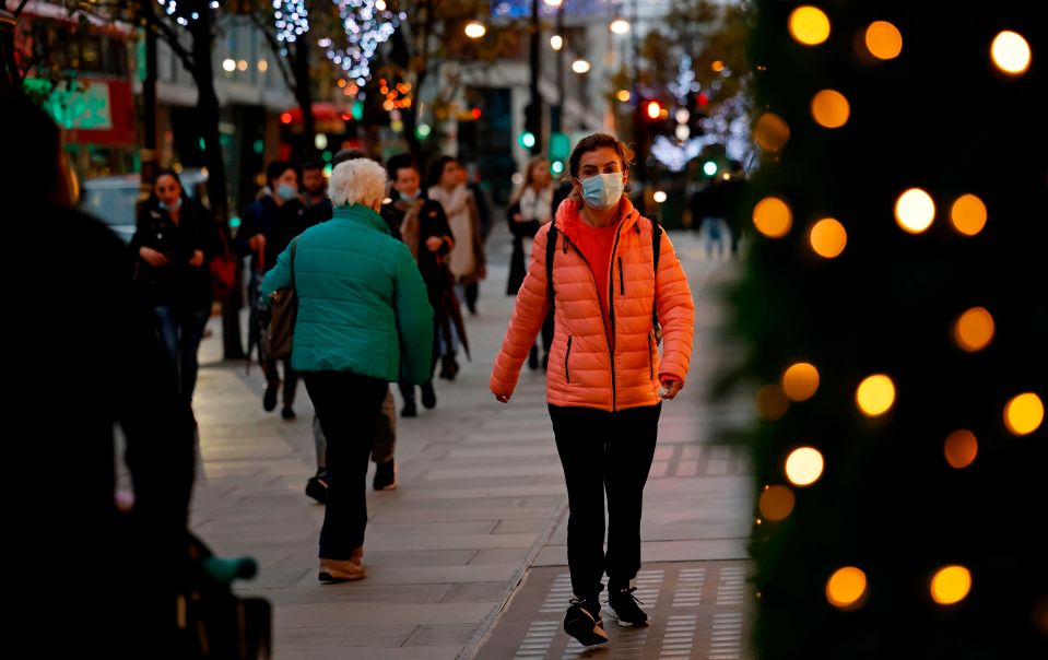 A 25-day lockdown in January looms as Brits could have five days of 'freedom' in December 