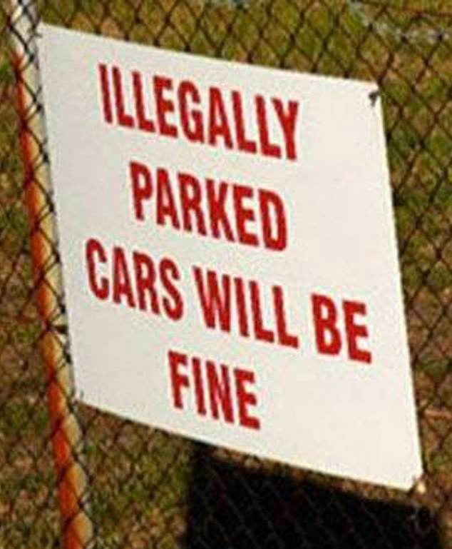 Frantically looking for the parking attendant to make sure you don’t get a ticket? No need to worry, illegally parked cars will be just fine! Or possibly fined…