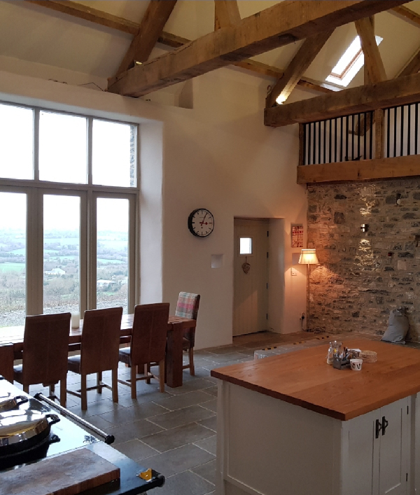 The new owners can enjoy stunning views of the Irish countryside