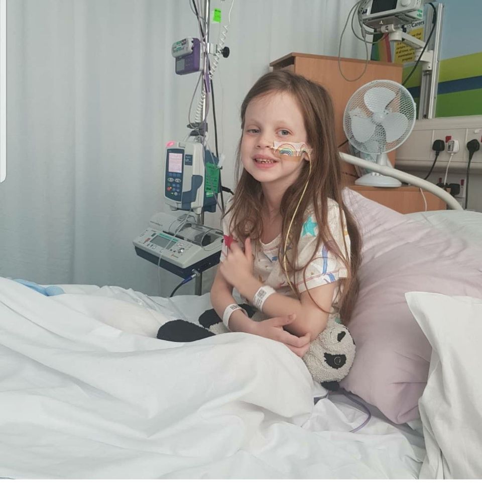 The family decided to sell their home after their seven-year-old daughter Mollie was diagnosed with leukaemia