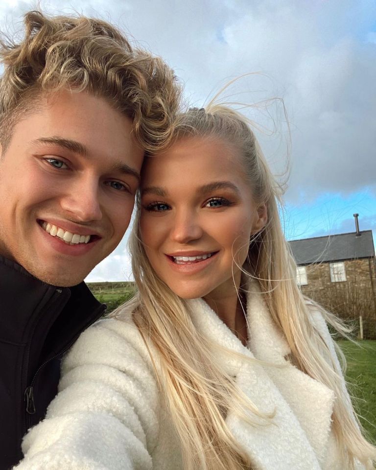 AJ's girlfriend Abbie has been left 'terrified' by death threats