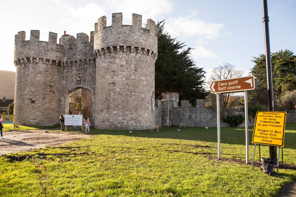 Gwrych Castle, where I'm a Celebrity is currently filming, is just over 30 miles from the Wood Pit Nature Reserve