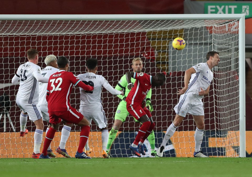 Jonny Evans headed into his own net to break the deadlock after just 21 minutes