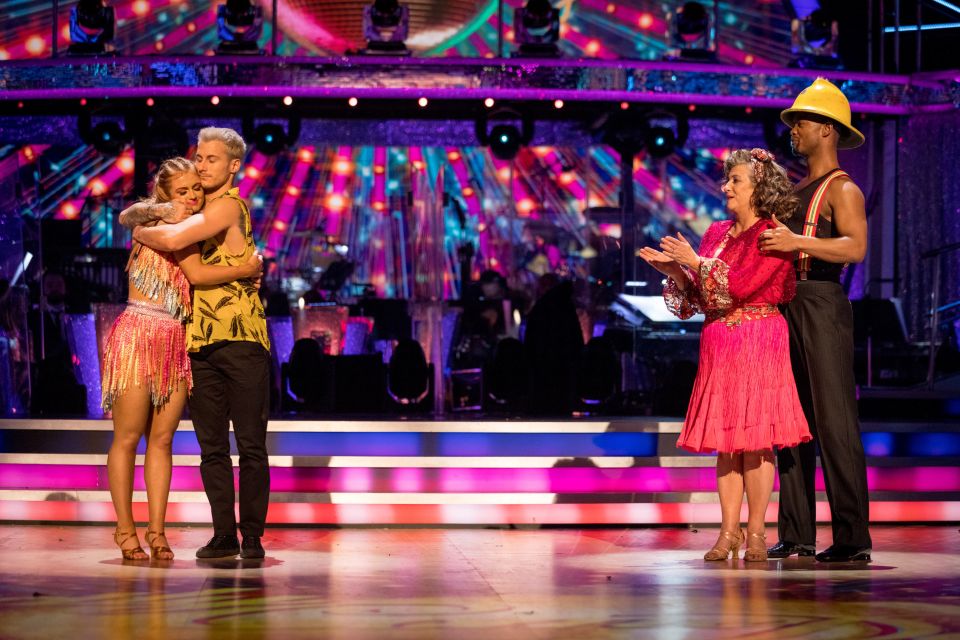 Caroline faced the dance-off alongside EastEnders actress Maisie