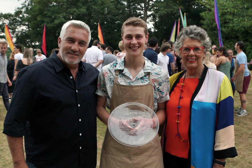 Judges Paul Hollywood and Prue Leith were pleased with his performance in the final