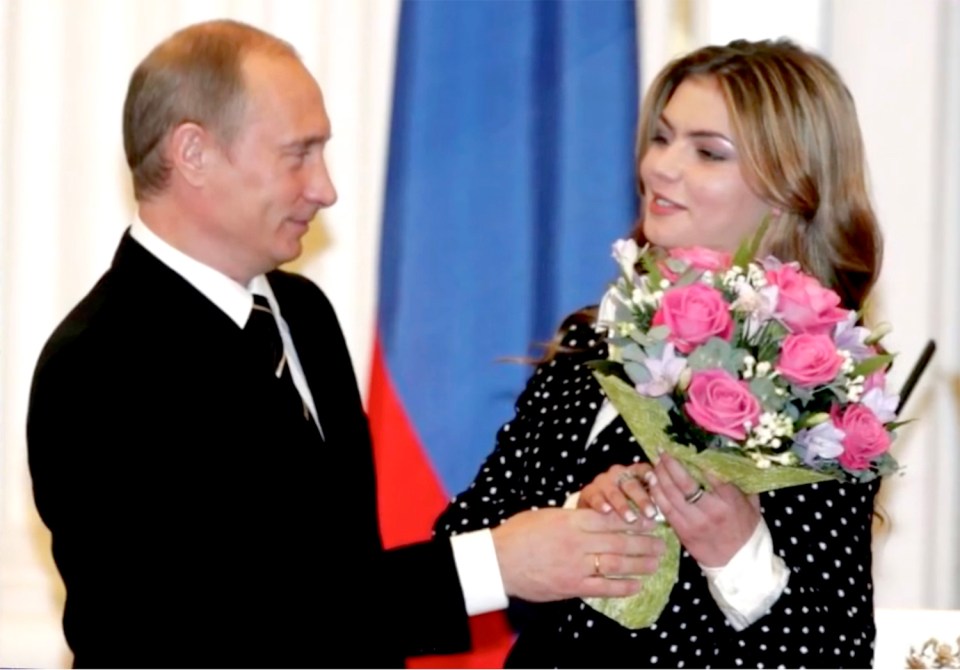  Alina Kabaeva is alleged to have had twins with the Russian President