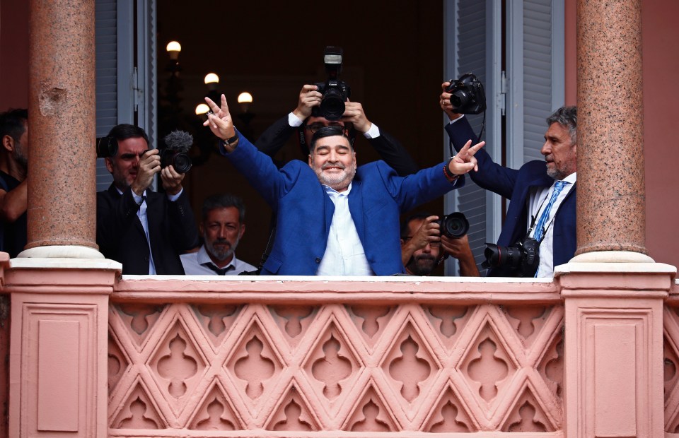 Diego Maradona is widely regarded as one of the greatest football players of all time