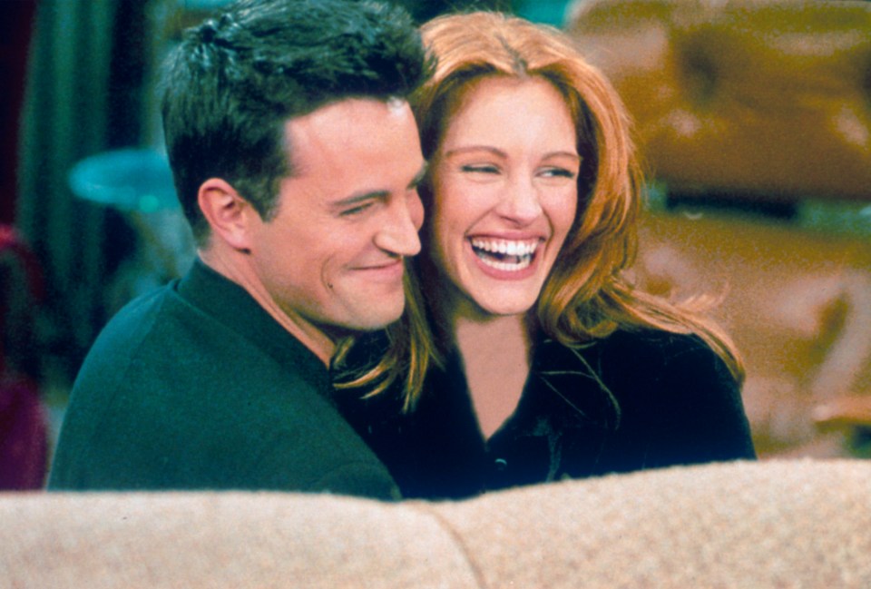 Matthew Perry famously dated Hollywood actress Julia Roberts