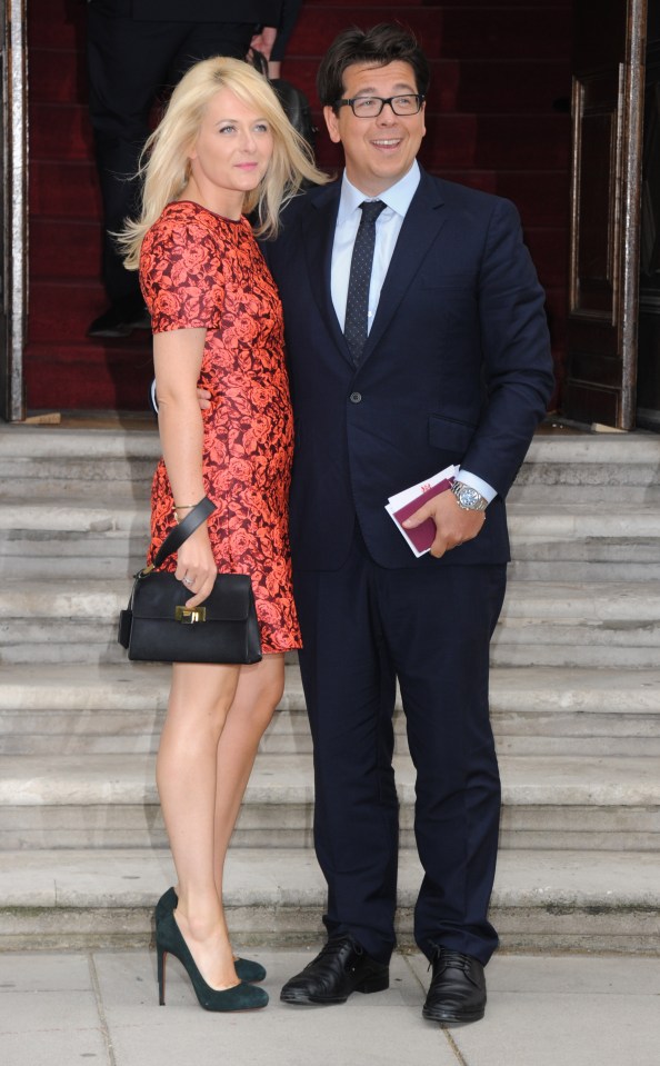 Michael McIntyre with his beloved wife Kitty Ward