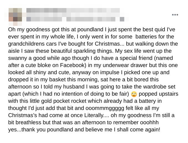 One woman started the conversation with this gushing post