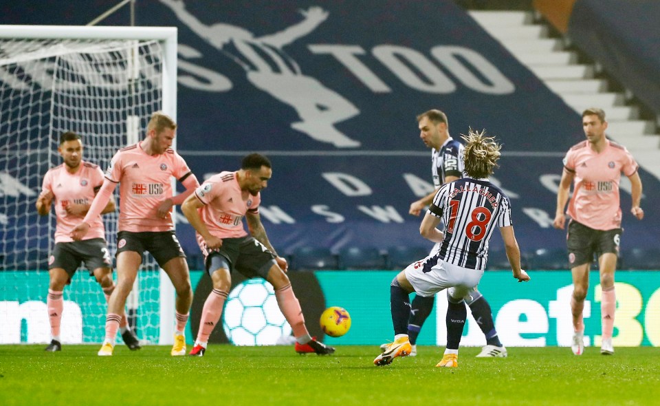 Conor Gallagher fired home to give West Brom their first Premier League win of the season