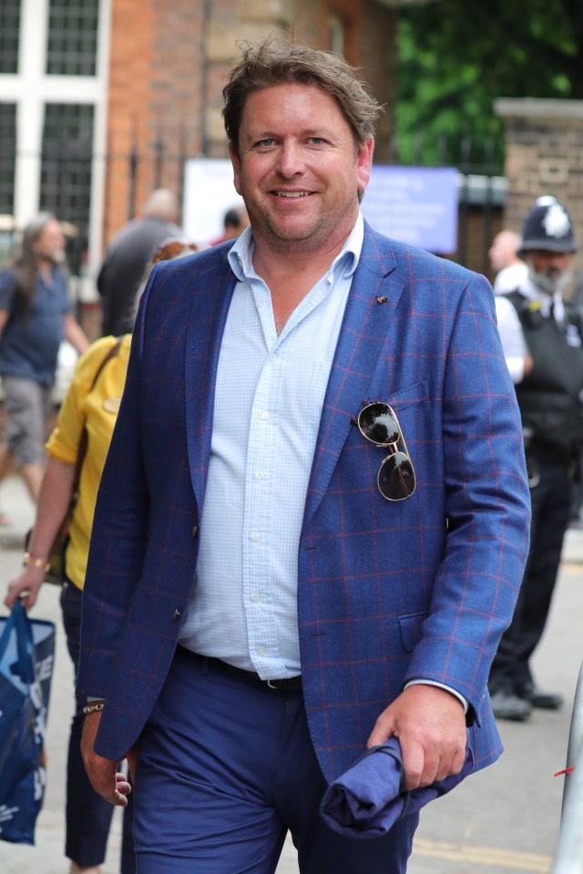 Guests will be able to sample food by celeb cooks such as James Martin