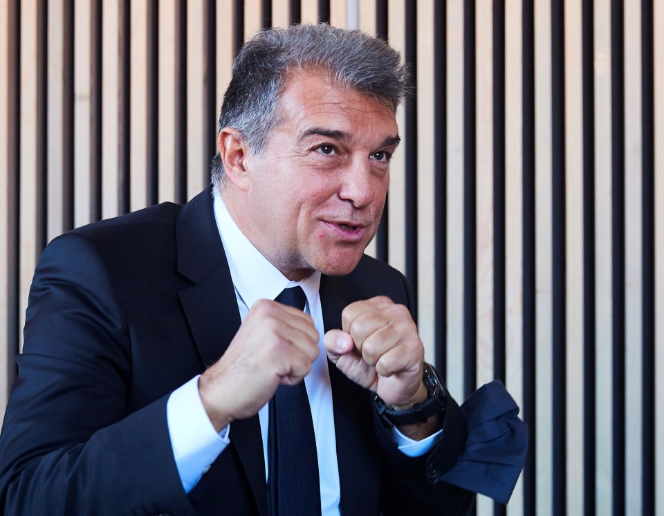 Joan Laporta revealed the bid last year