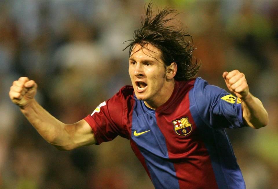 Messi was already hot property back in 2006