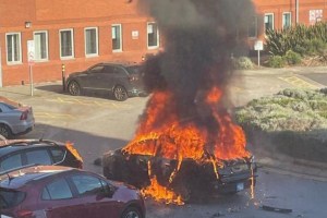  A bomb blast went off in a taxi outside Liverpool Women's Hospital on Remembrance Sunday