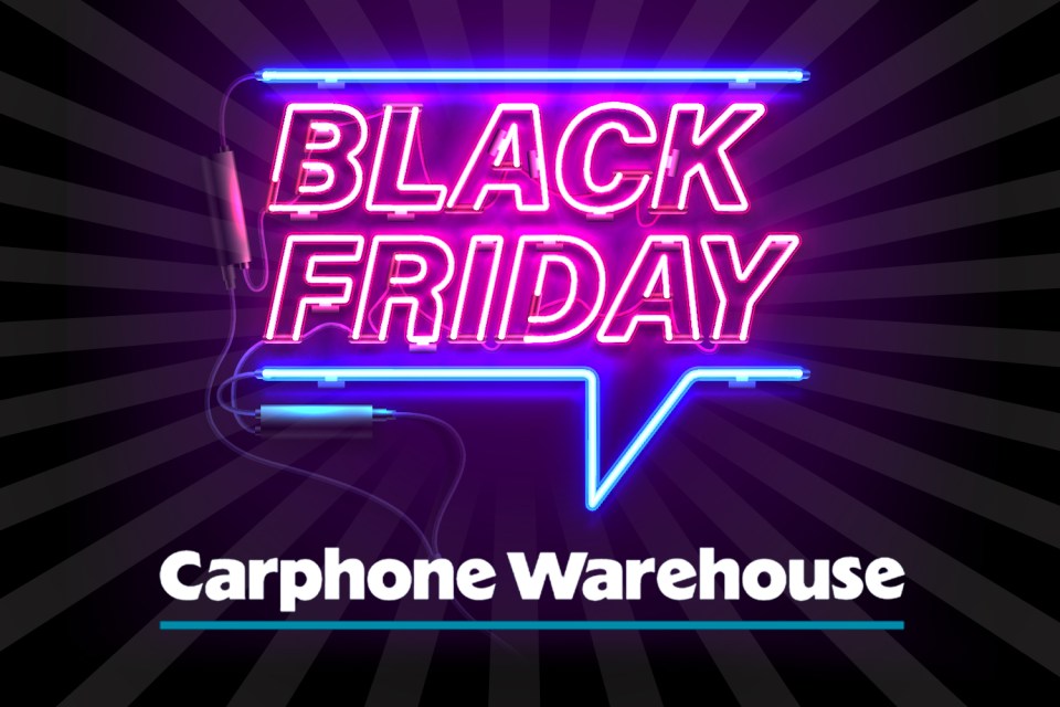  Carphone Warehouse have previously launched early Black Friday deals