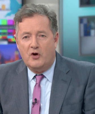 Piers Morgan did an impersonation of Boris Johnson