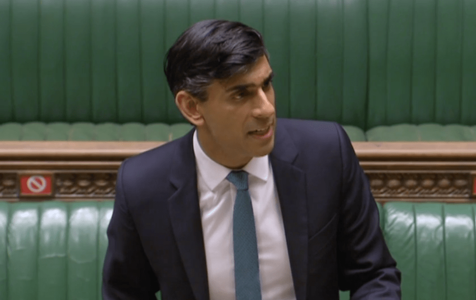 Mr Sunak said the UK was facing an "economic emergency" 