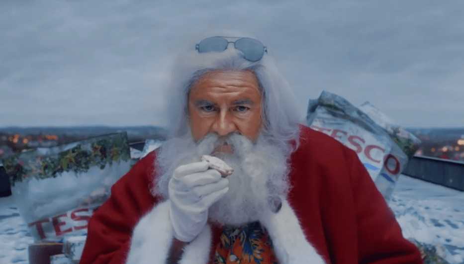 A very naughty Santa went on holiday when he shouldn't have