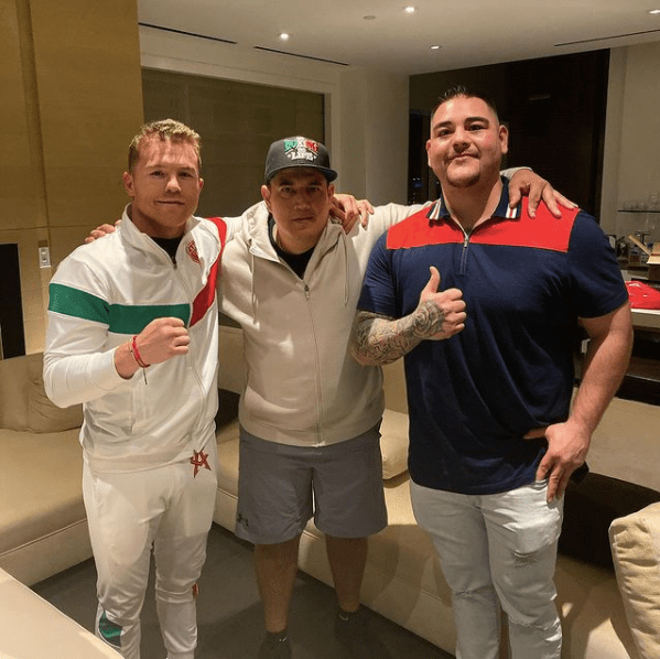 Ruiz will now be trained by Canelo Alvarez's head coach Eddy Reynoso