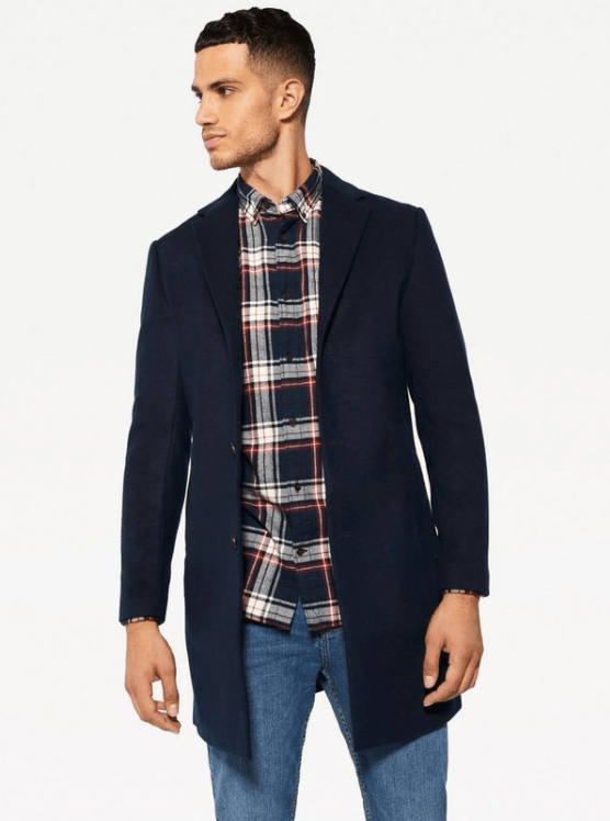 Look smart in this posh men's jacket from New Look