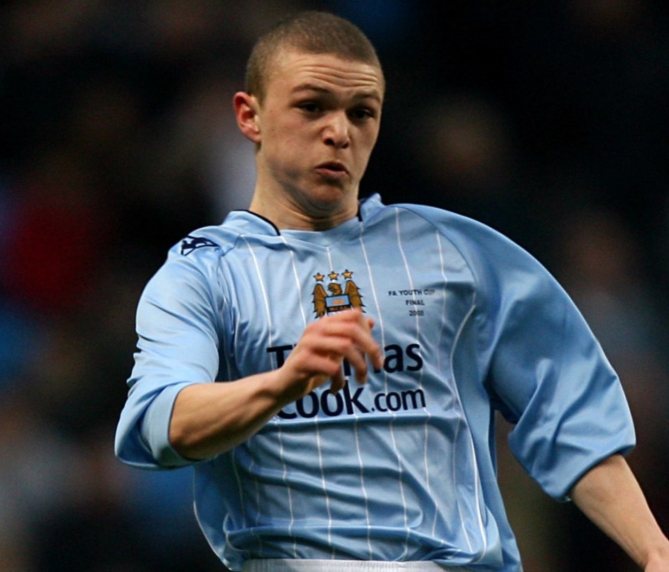 Trippier joined Man City's youth ranks at the age of nine