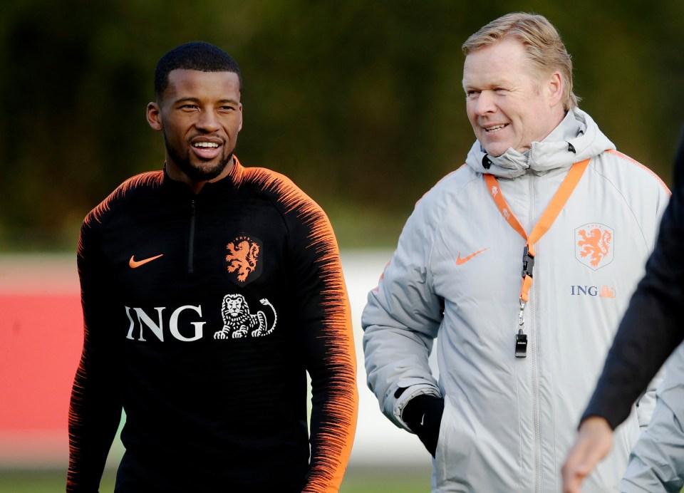 Georginio Wijnaldum has refused to commit to Liverpool amid links with Ronald Koeman's Barcelona