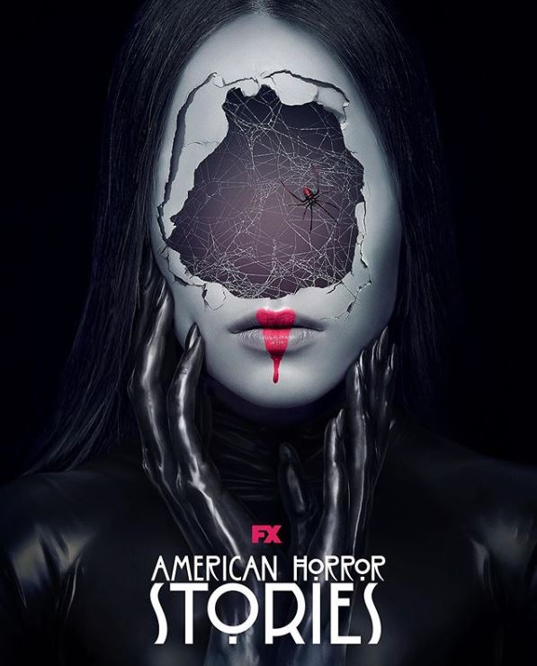 A recent promo pic saw a face peeling away to expose a spider's web