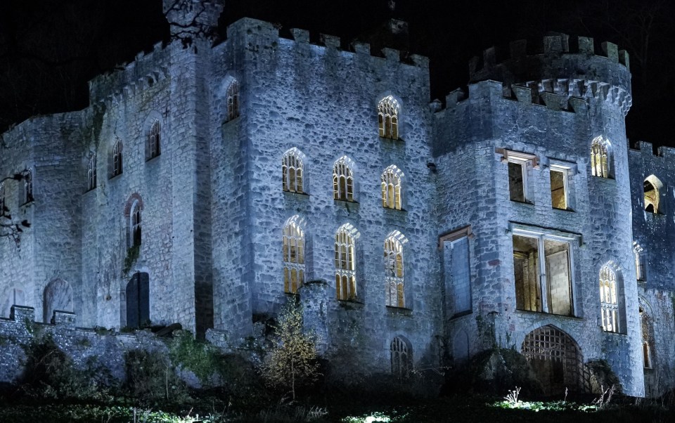 This is how the castle now looks on I'm A Celebrity