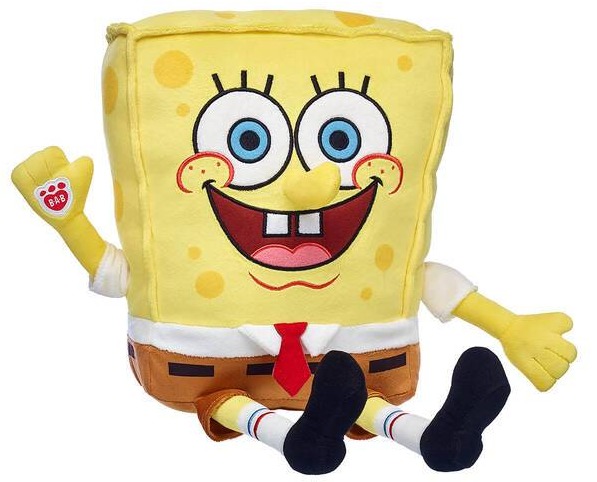 The SpongeBob SquarePants soft toy measures 41cm tall